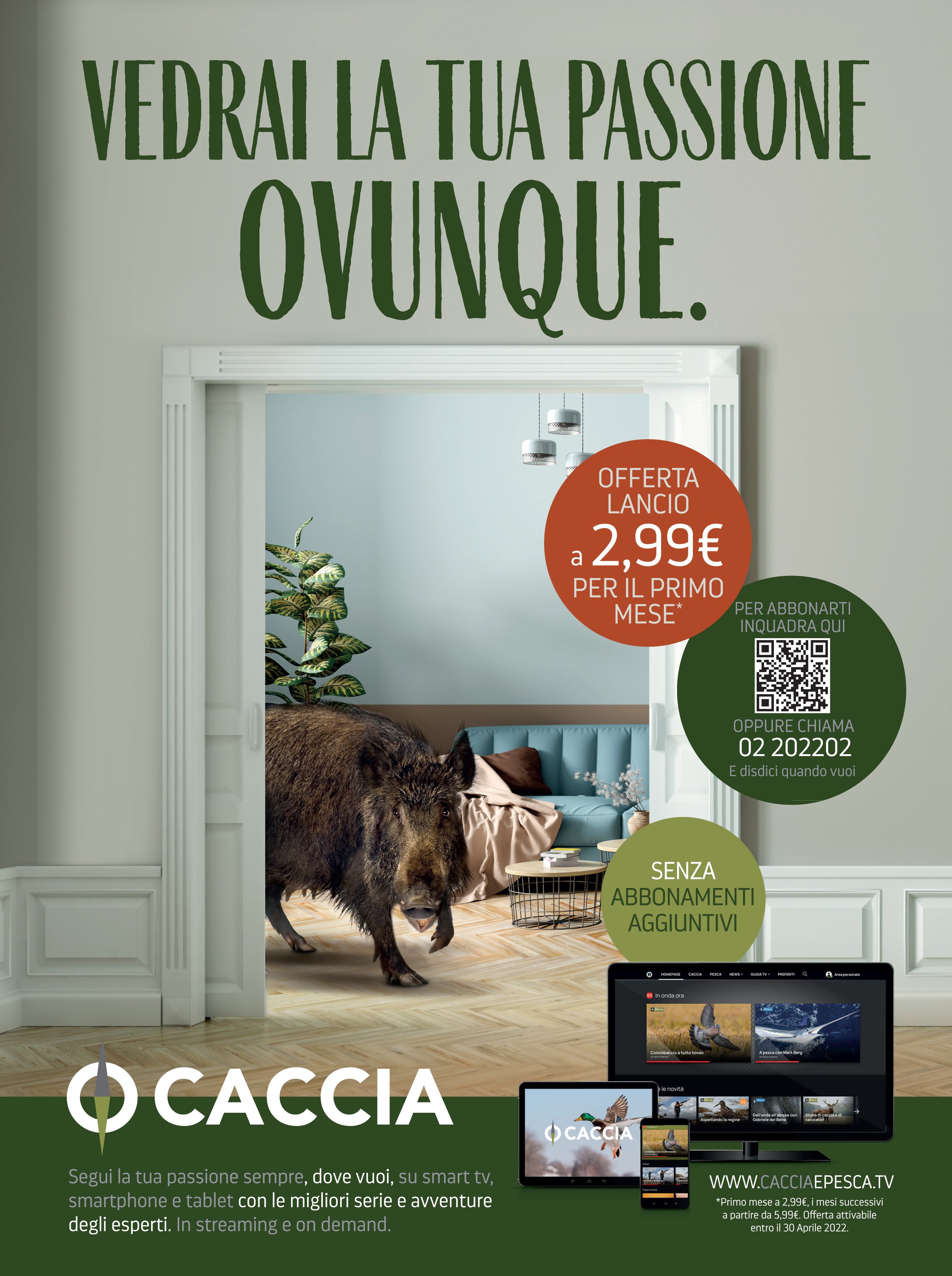 Caccia Tv in streaming e on-demand
