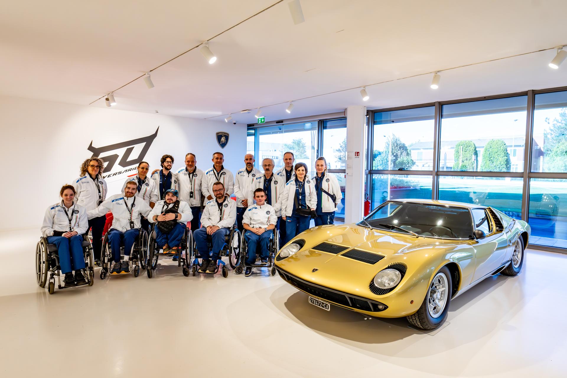 UITS e lamborghini EOS show fiera 2024