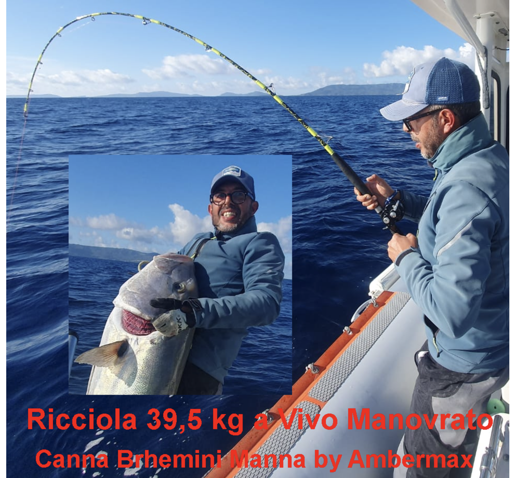 ambermax rods canne da pesca