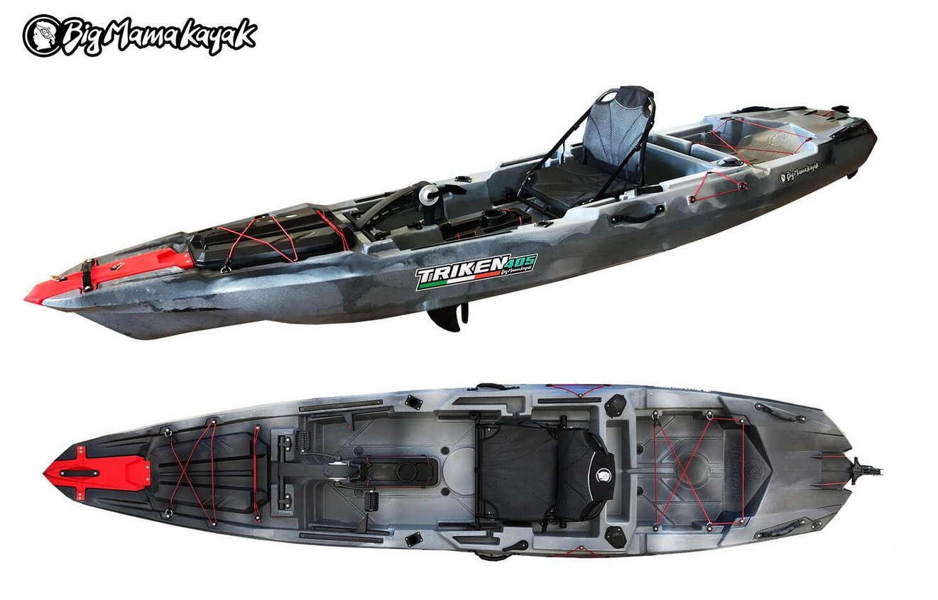 Kayak a pedali per pesca di Big Mama