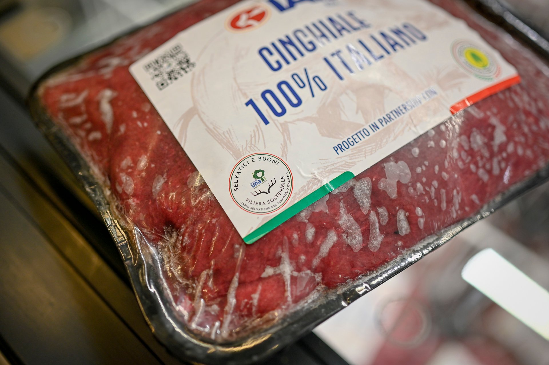 Carne di cinghiale in vendita nei punti METRO Italia